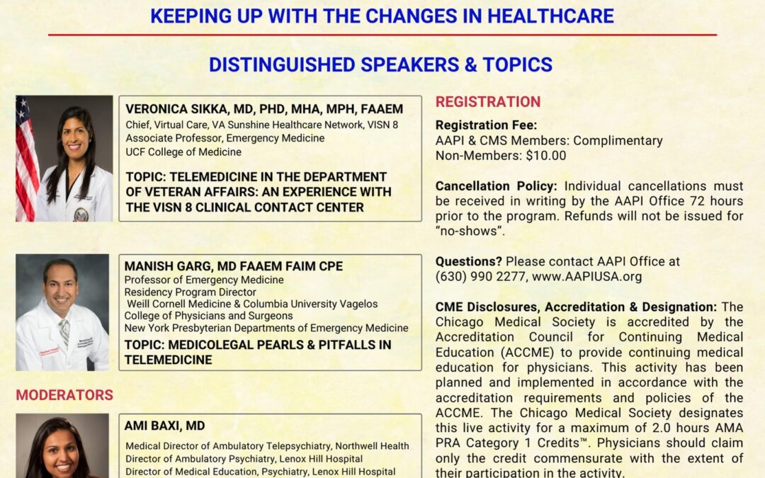 Telemedicine Perspectives: Keeping up with the changes in Healthcare  November 13, 2021